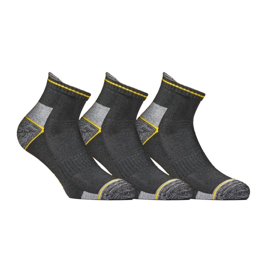 CALZA ANTI INFORTUNISTICA (3 PAIA) NERO CORTISSIMA 39-42