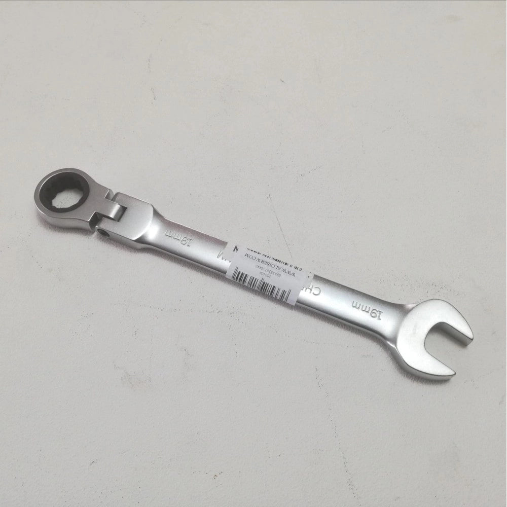 Chiave a cricchetto combinata snodata da 19mm