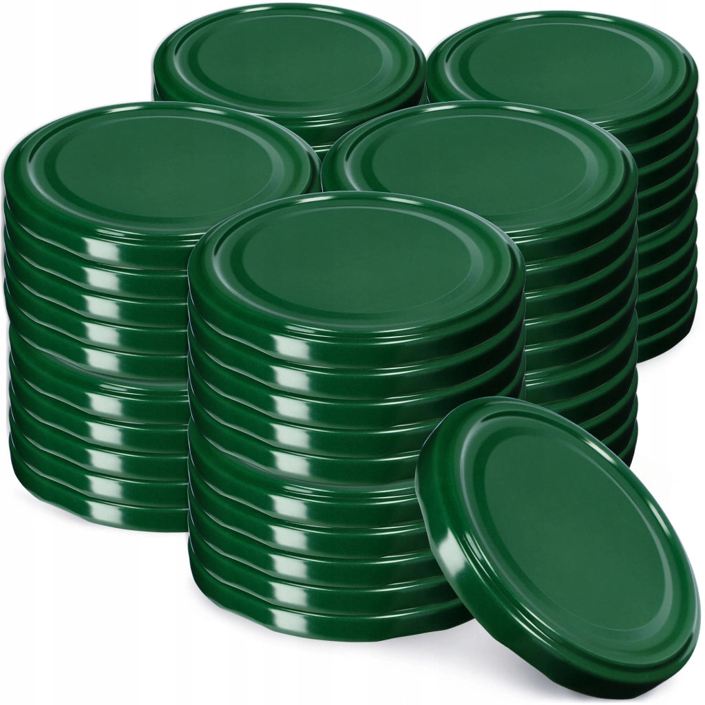 KADAX 50x Jar Caps Fi 82 Tappi per Barattoli Coperchi Conserva