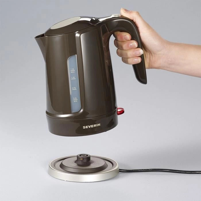 Severin WK 3427 bollitore elettrico 1,2 L 1300 W Marrone