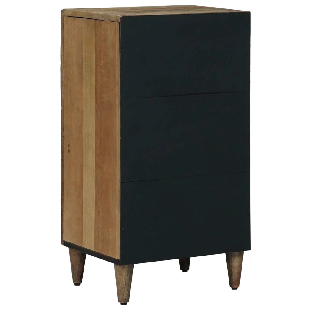 Credenza | Madia | Buffet da pranzo | Armadio da pranzo Marrone 40 x 33,5 x 75 cm Legno di mango massello