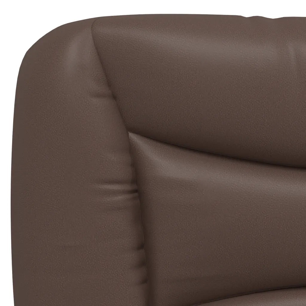 Cuscino Testiera Hvar Marrone 160 cm in Similpelle CFW2062993