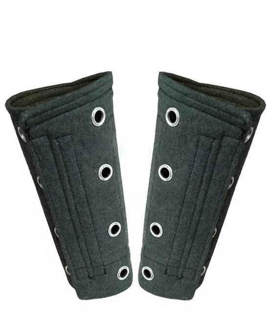 Protezione per Braccia di Alta Qualità - Canvaccio/Ferro - Protezioni per Braccia per Pelli Sottili - Maniche Anticorta - Portatile - 35cm/21cm - Facile da Pulire