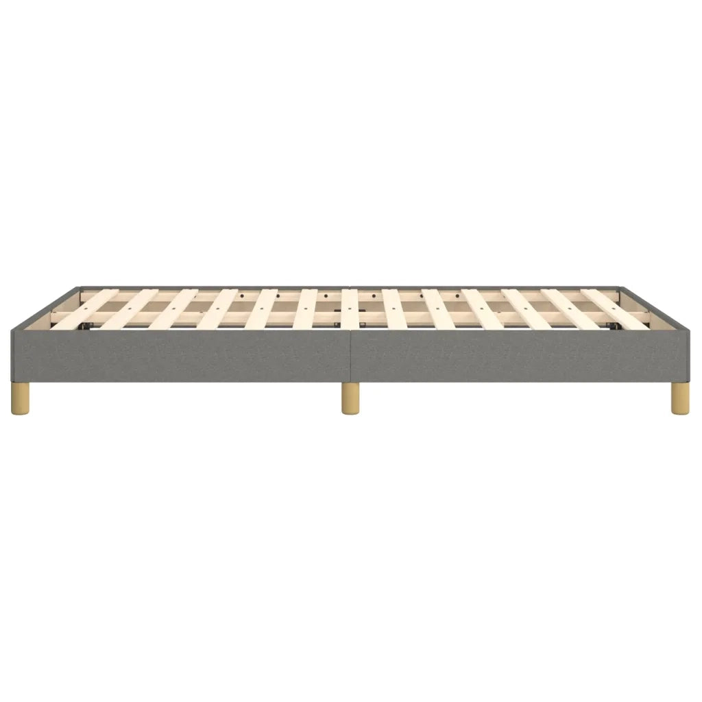 Giroletto senza Materasso Grigio Scuro 120x190 cm in Tessuto 3269613