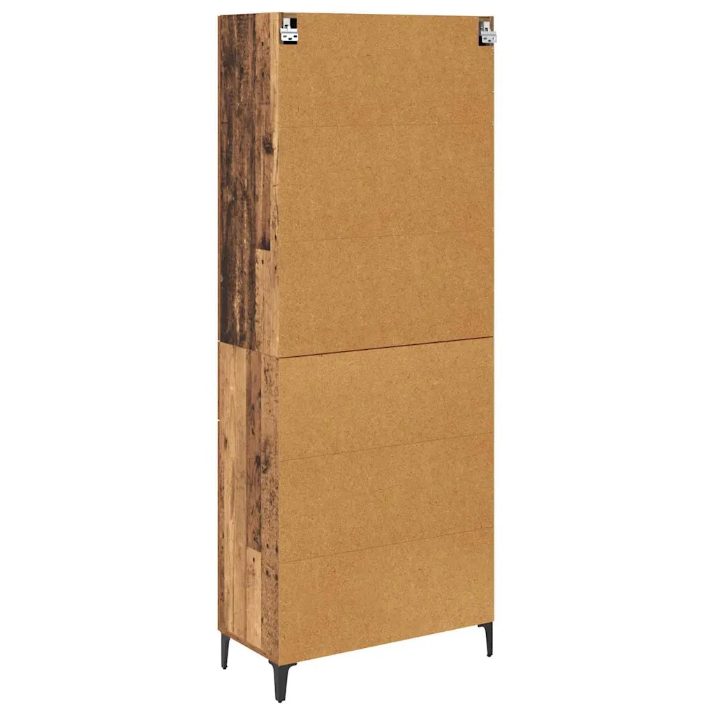Credenza Legno vecchio 69,5 x 34 x 180 cm Legno multistrato