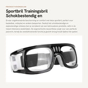 Scherma Sport - Visiera Antishock - Occhiali da Allenamento - Occhiali di Protezione - Ortesi Nasali Ergonomiche - Doppia Vetrata - Alta Risoluzione - Occhiali di Sicurezza