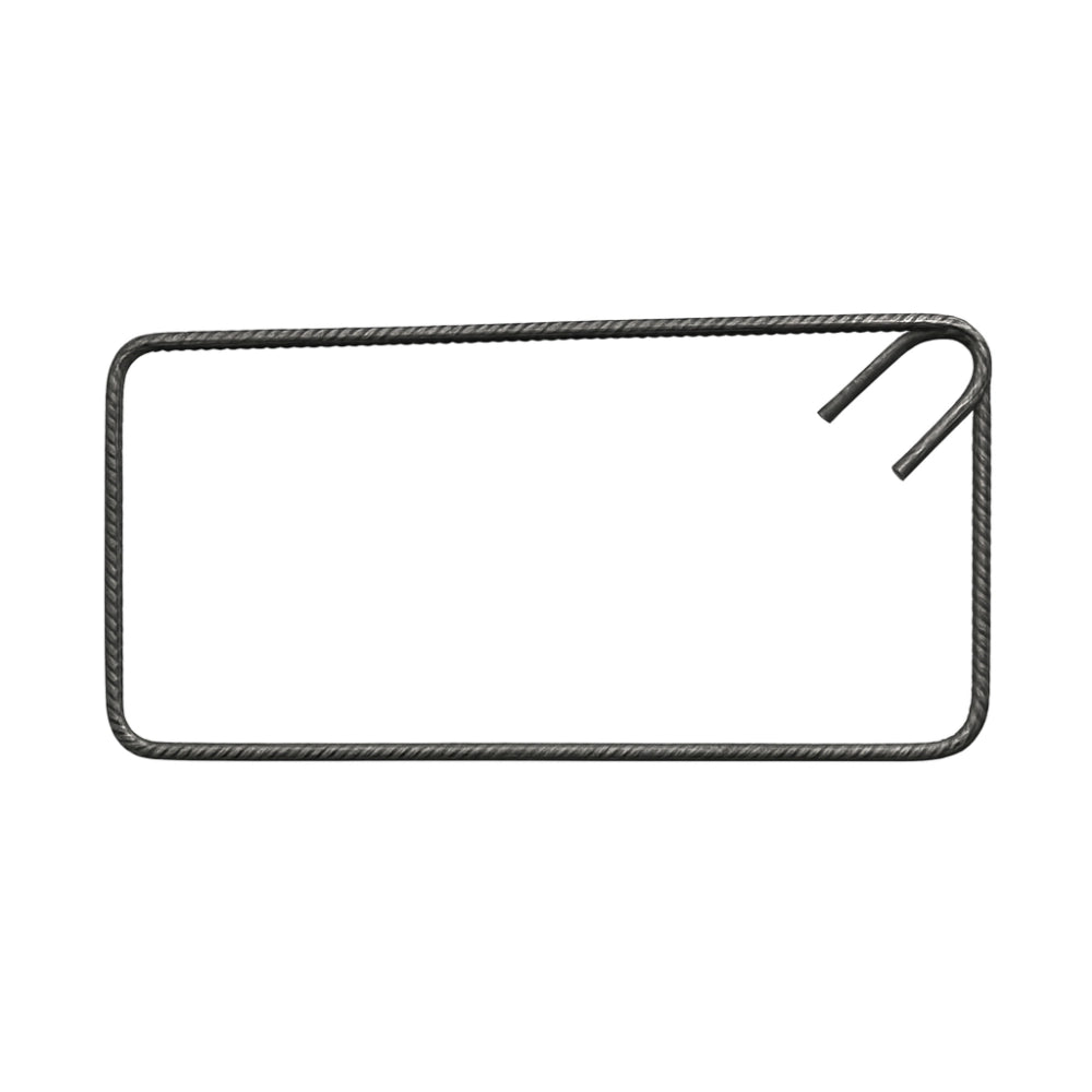 Staffe antisismiche armatura ferro 20x50 cm strutture cemento formati multipli *** pezzi 20, confezione 1