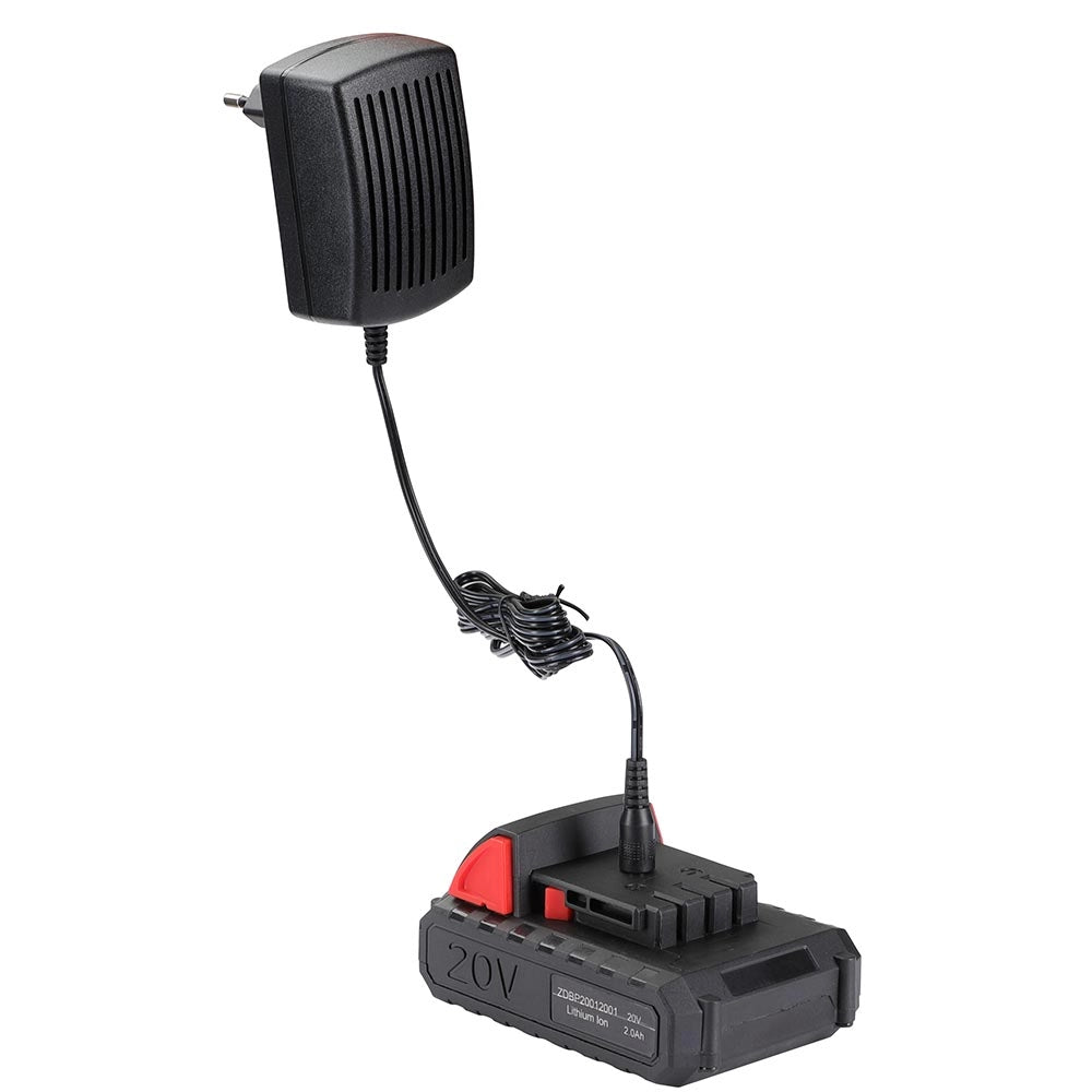 Motozappa Elettrozappa Batteria Litio 20V 2000 Mah Zappatrice Zappa Elettrica