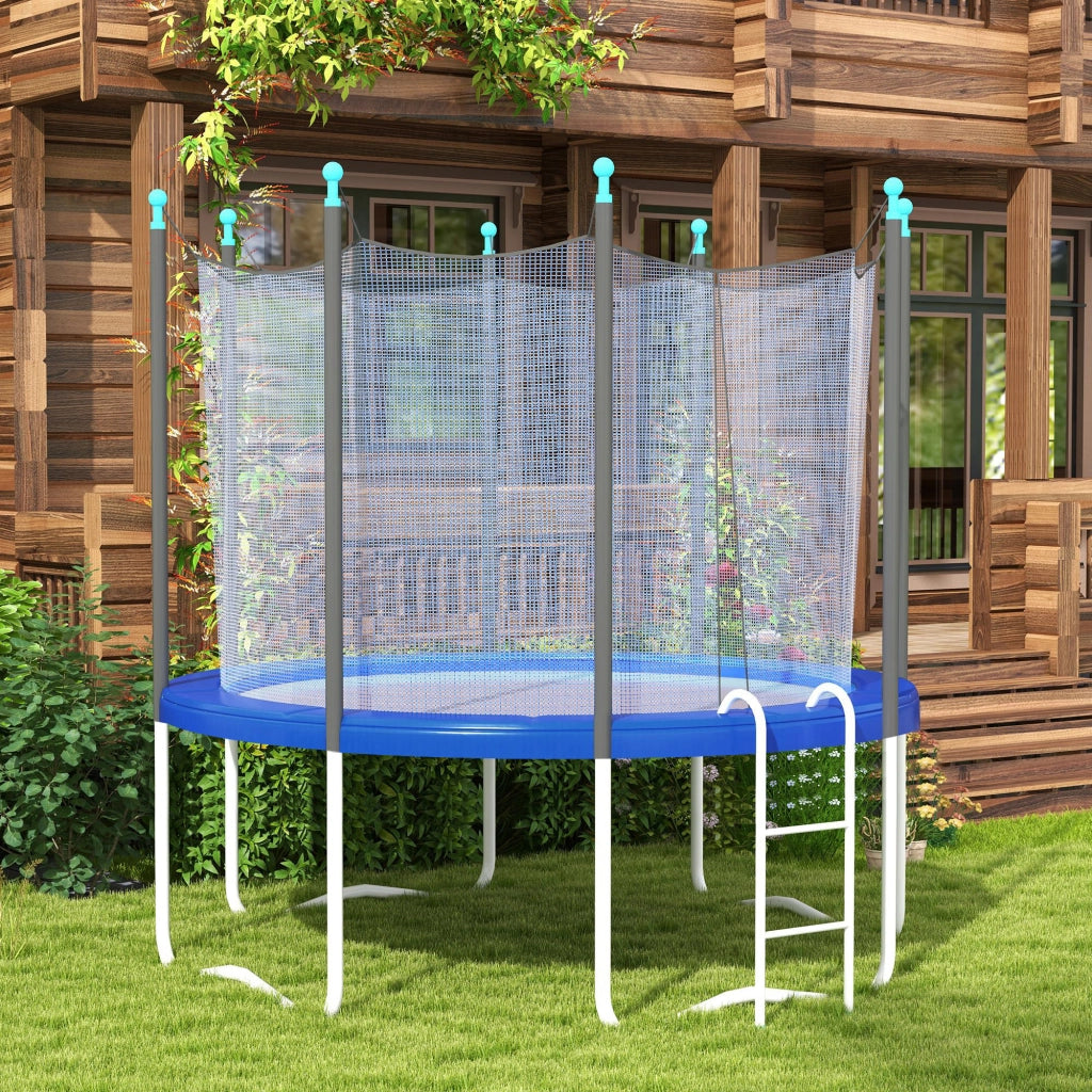 Copertura per Trampolino Esterno ¨C zephmum ¨C Blu, ?366 cm, Impermeabile