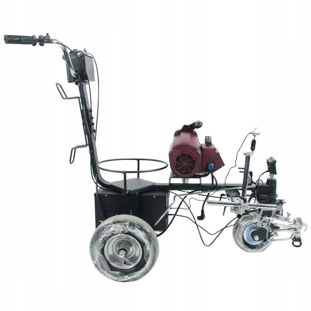 Traccialinee Stradale Elettrica PowerXcellence Striker R – Motore 1500W | 20 MPa | 2.2 L/min | Ugello 215 | Tubo 15 m