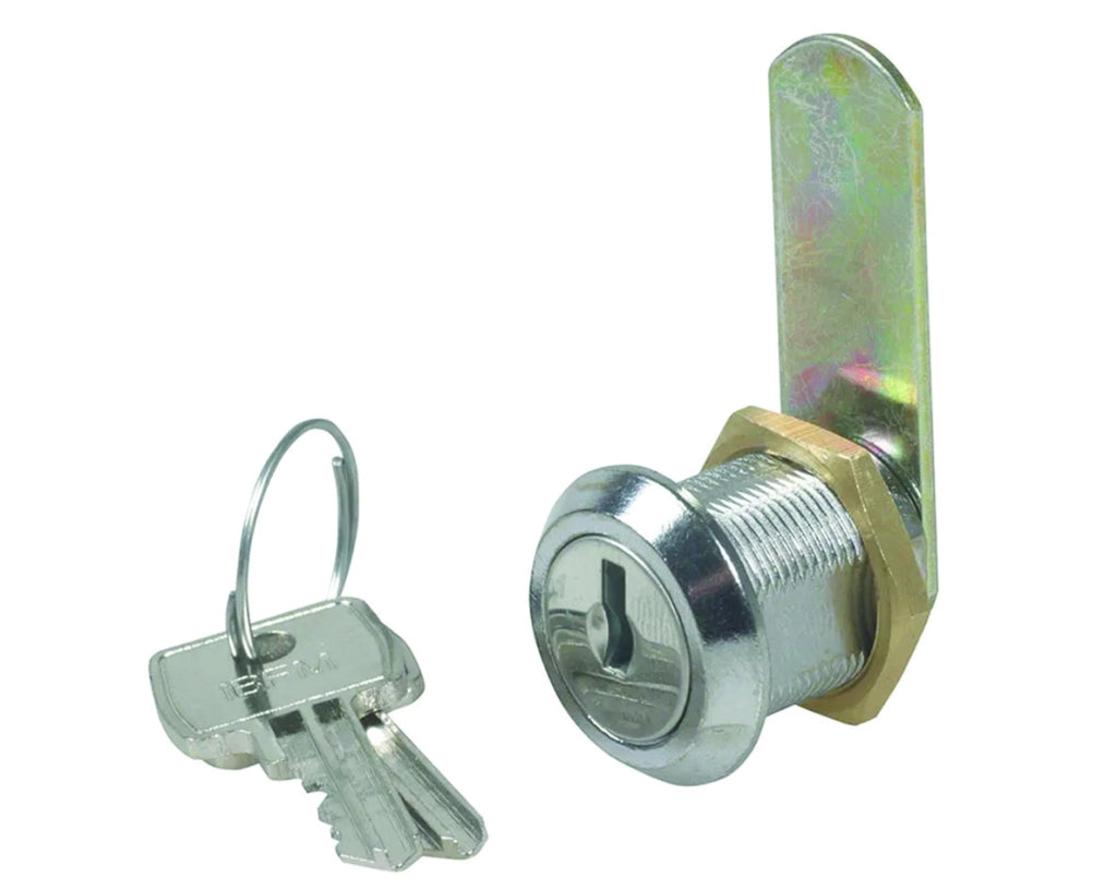 CILINDRI A LEVA PER ARMADIETTI 150- - mm.30 finitura cromata - 5 pezzi IBFM