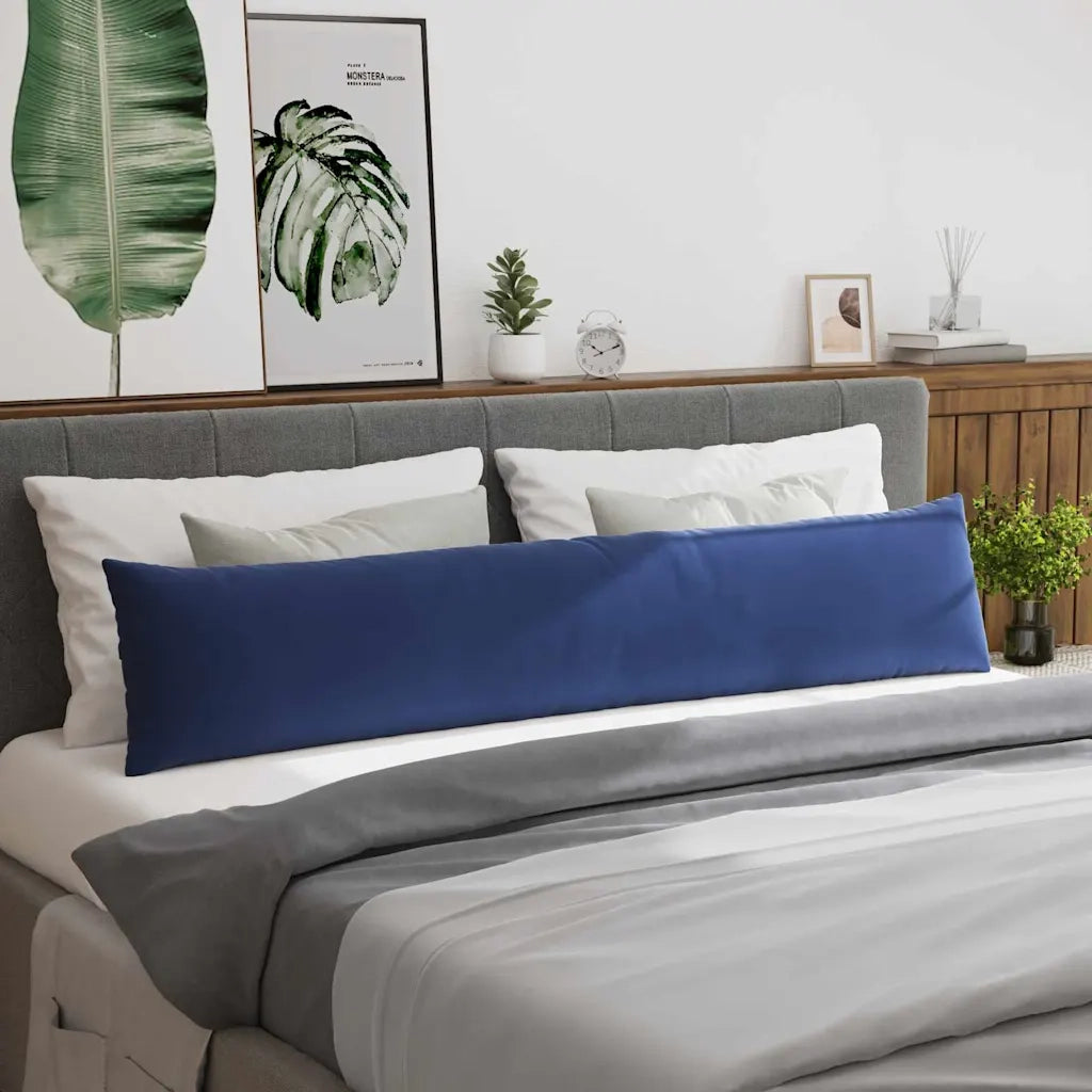 Cuscini da Divano 2 pcs Blu Polizia 200 x 40 cm 42013896