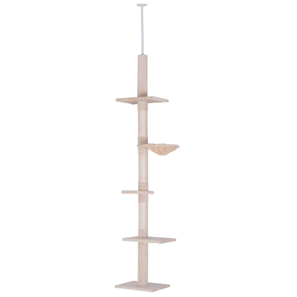 Tiragraffi regolabile da soffitto beige 230-260 cm