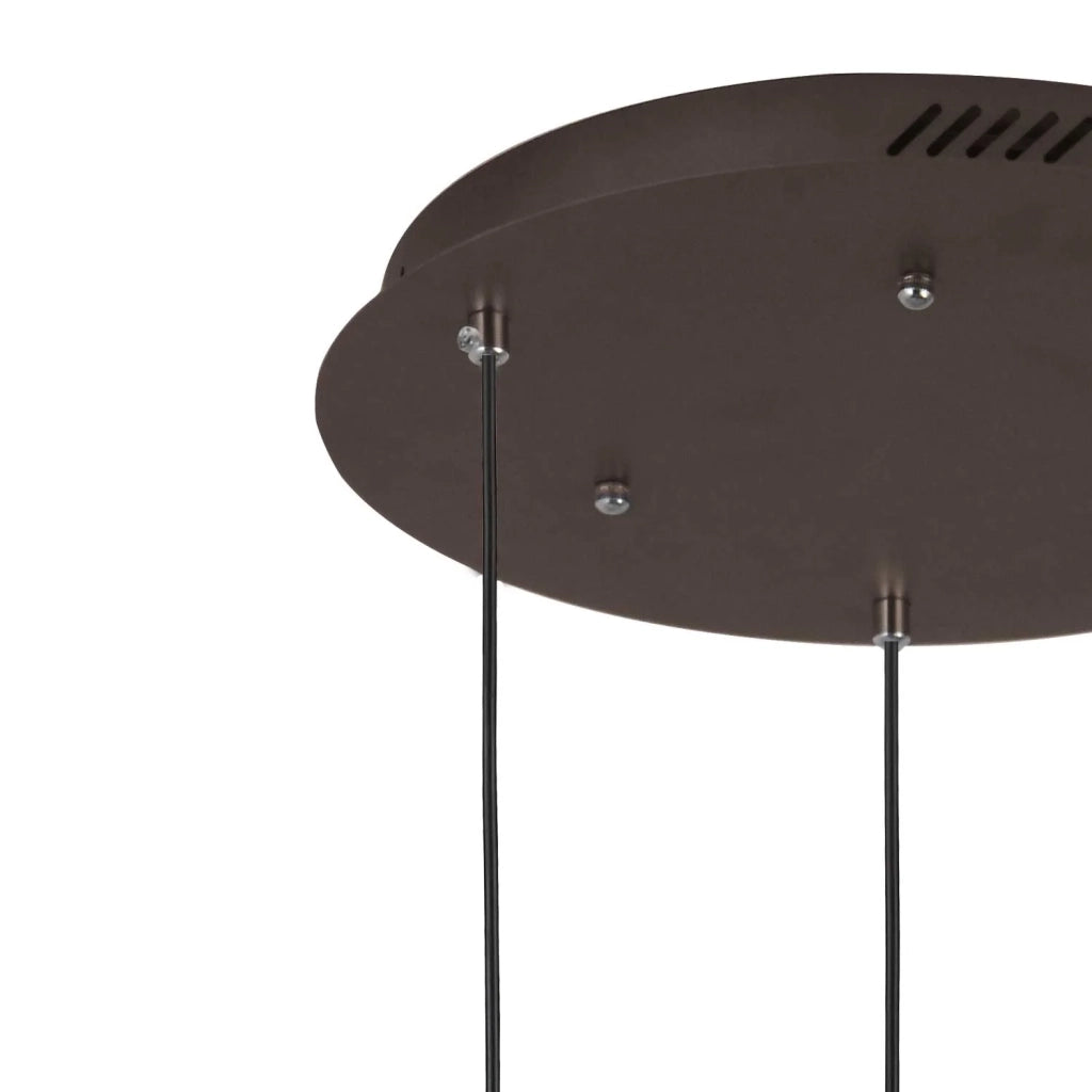 LÚZETE - LAMPADA DA SOFFITTO A 3 LUCI FEBBRAIO CRISTALLO CHAMPAGNE BASE CIRCOLARE