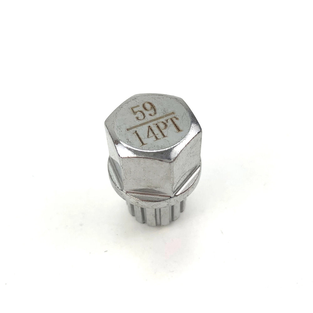SET 23PZ BUSSOLE RIMOZIONE SMONTAGGIO DADI BLOCCAGGIO ANTIFURTO RUOTE VAG AUDI STAHLKAISER 20764
