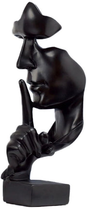 Scultura Decorativa Abstracta - Compacto Oggetto Decorativo - Arte Moderna - Progetto Elegante - Adatto per Soggiorno/Studio - Resina Sintetica