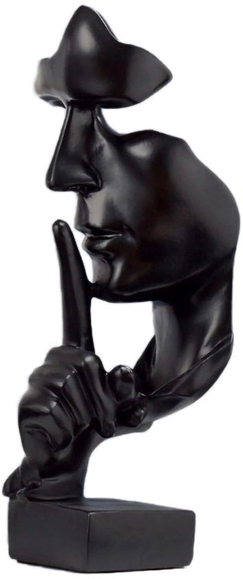 Scultura Decorativa Abstracta - Compacto Oggetto Decorativo - Arte Moderna - Progetto Elegante - Adatto per Soggiorno/Studio - Resina Sintetica
