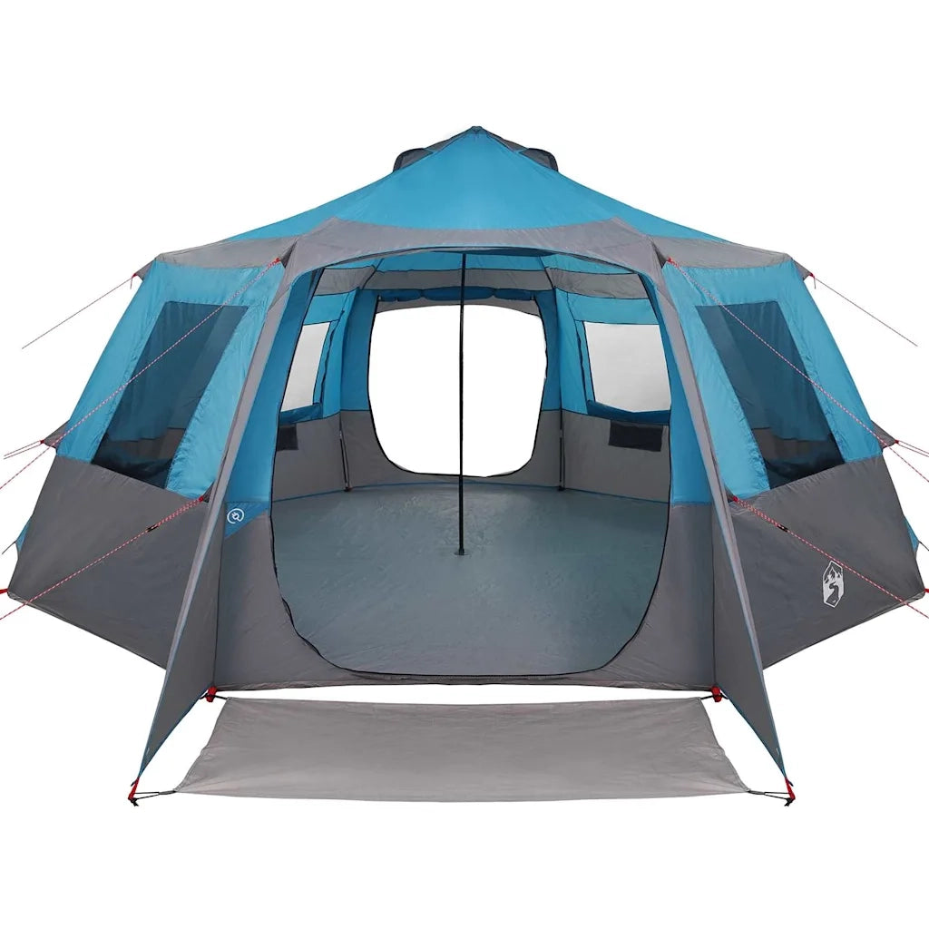 Tenda da campeggio per 12 persone con tetto Blu e Grigio 42004057