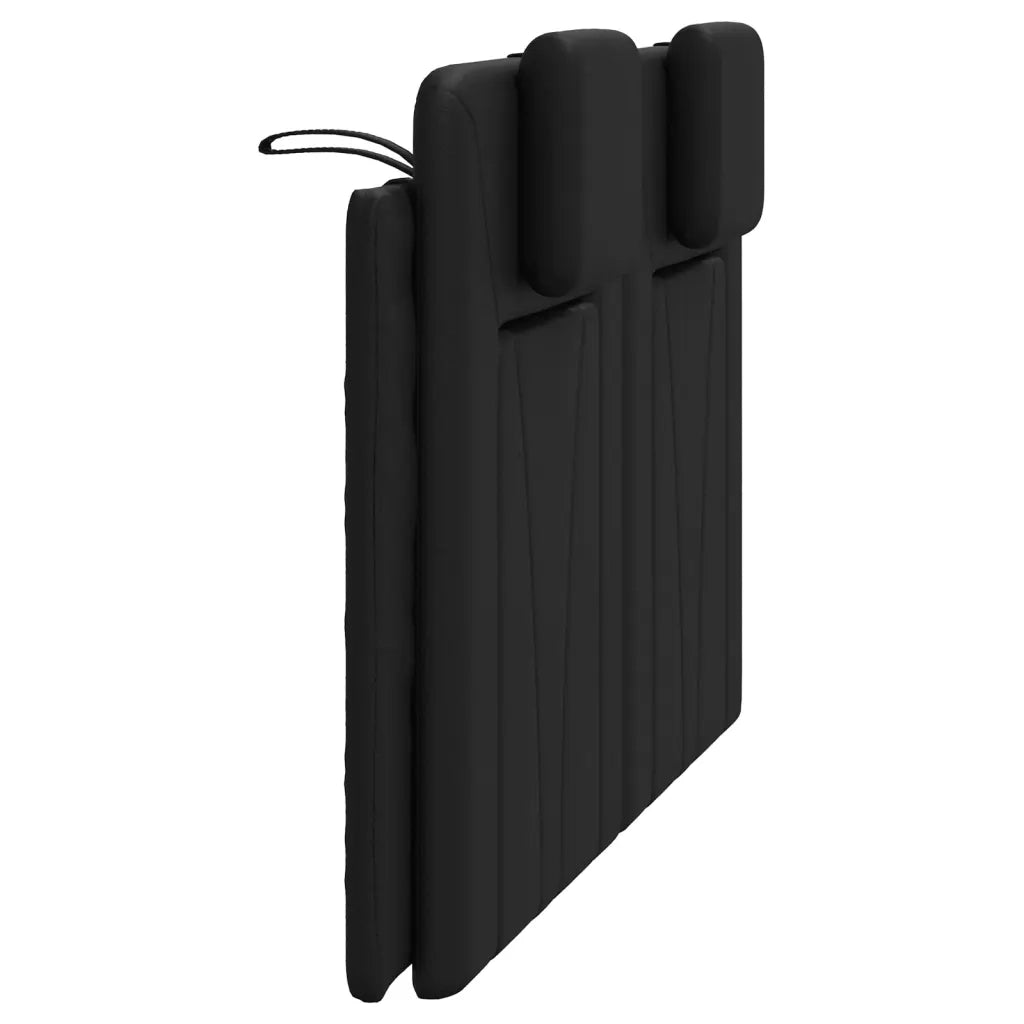 Cuscino Testiera Viana Nero 140 cm in Similpelle CFW8120327