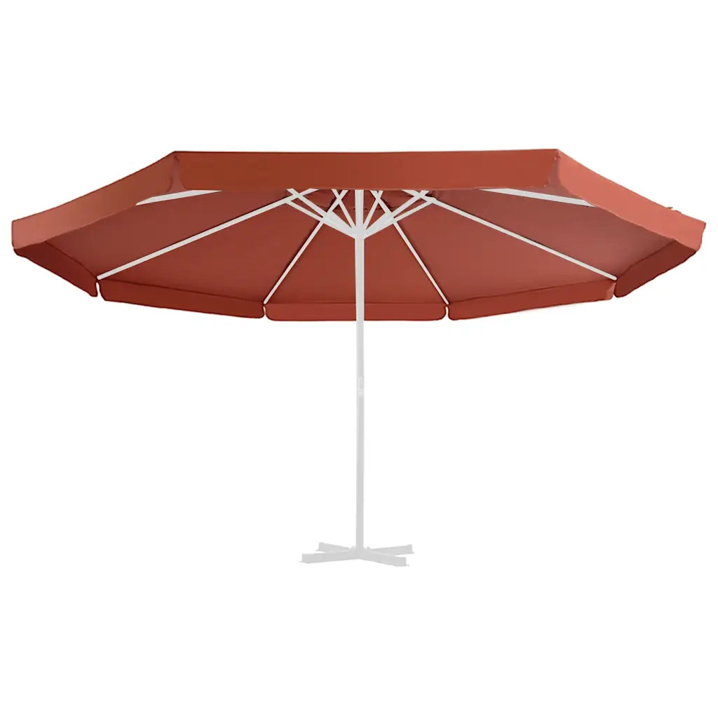 Telo di Ricambio per Tenda da sole-Telo da sostituire per tenda da sole Terracotta 500 cm