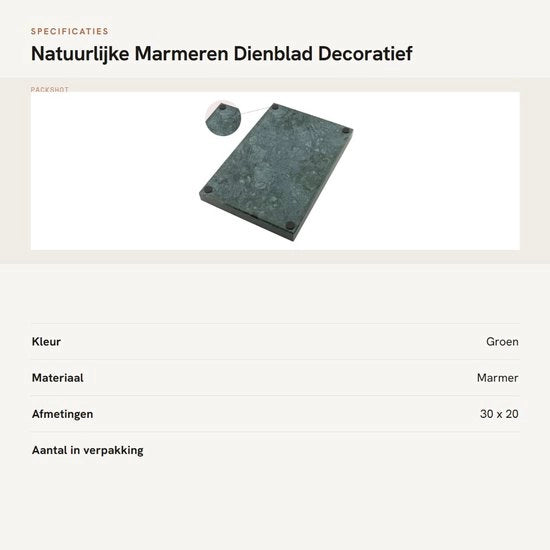 Scatola di Deposizione Decorativa in Marmo Naturale - 30x20x3 cm - Superficie Liscia - Scatola di Marmo Decorativa