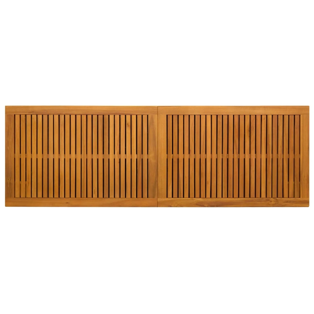 Scatola di Stoccaggio per Giardino 185 L 150 x 50 x 56 cm Beige 42002721