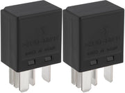 Relè Micro a 5 pin 12V 25A a doppio canale per conversioni automotive, interruttore per riscaldamento, motori, ventilatori, pompe e luci anteriori.