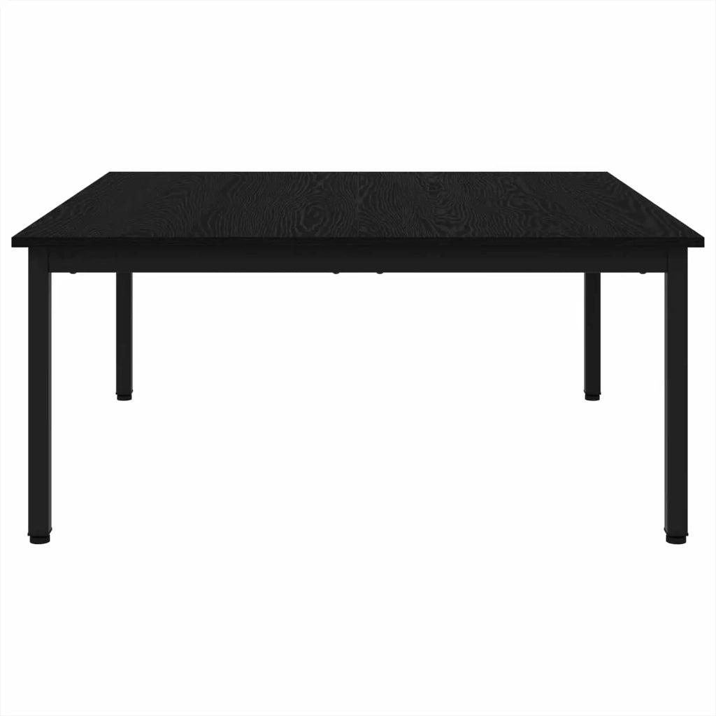 Tavolino da salotto Rovere Nero 100 x 100 x 45 cm