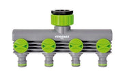 VERDEMAX - Raccordo Rubinetto 4 uscite 1/2-3/4