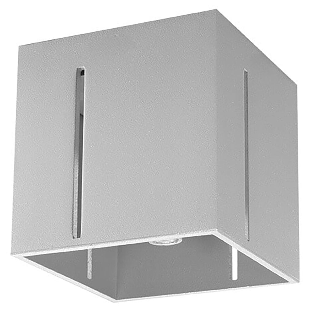 Faretto Pure Lume DIGIFO quadrato alluminio grigio G9