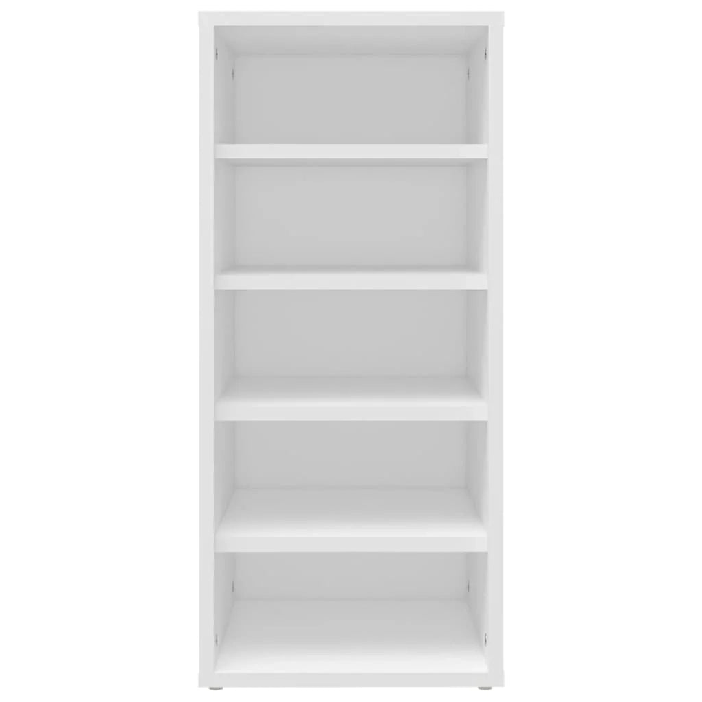 Scarpiere mobiletto portascarpe mobile per ingresso corridoio soggiorno set da 2 31,5 x 35 x 70 cm legno ingegnerizzato bianco 02_0022138