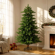 Albero di Natale artificiale 180 cm PVC e Metallo Verde 42056473