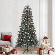 Albero di Natale artificiale con 300 LED Verde 240 cm 3395907