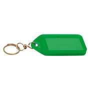 TARGHETTA PORTACHIAVI mm 74 x 38 - con givolare cf.70 pz  - Senza Marca