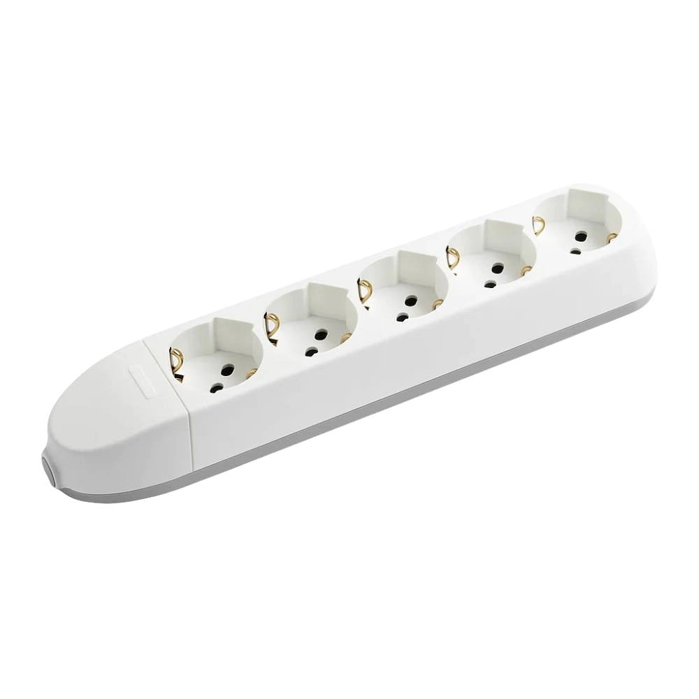 Bticino multipresa poker 3682d bianca 5 prese universali 10 16a