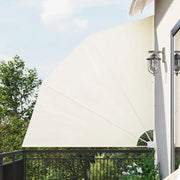 Tenda Laterale per Balcone Pieghevole Crema 210x210 cm