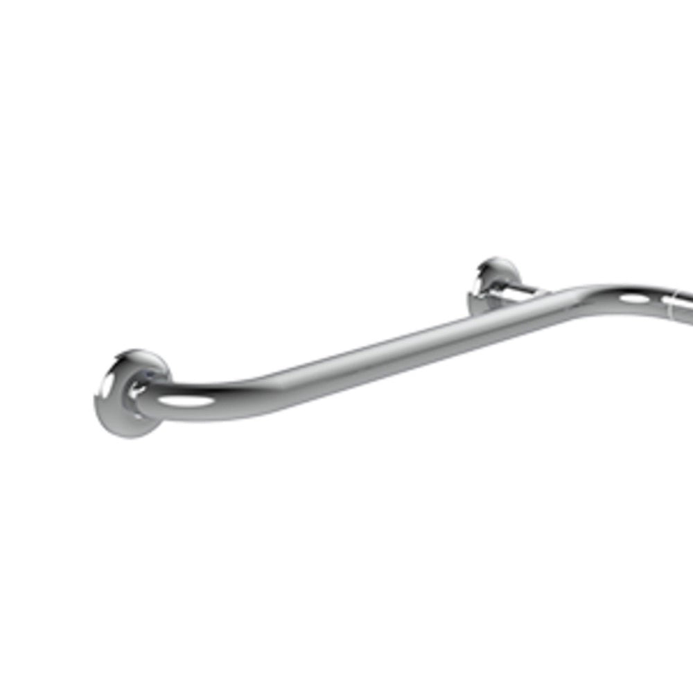 Maniglia angolare di sicurezza da cm 60x60 inox lucido