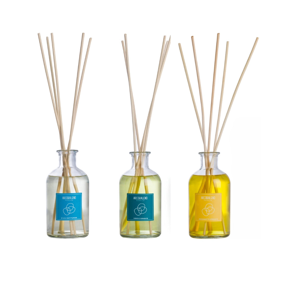 Diffusore ambiente bastoncini fragranza intensa aroma casa profumo regalo 500 ml *** fragranza bergamotto speziato, c...