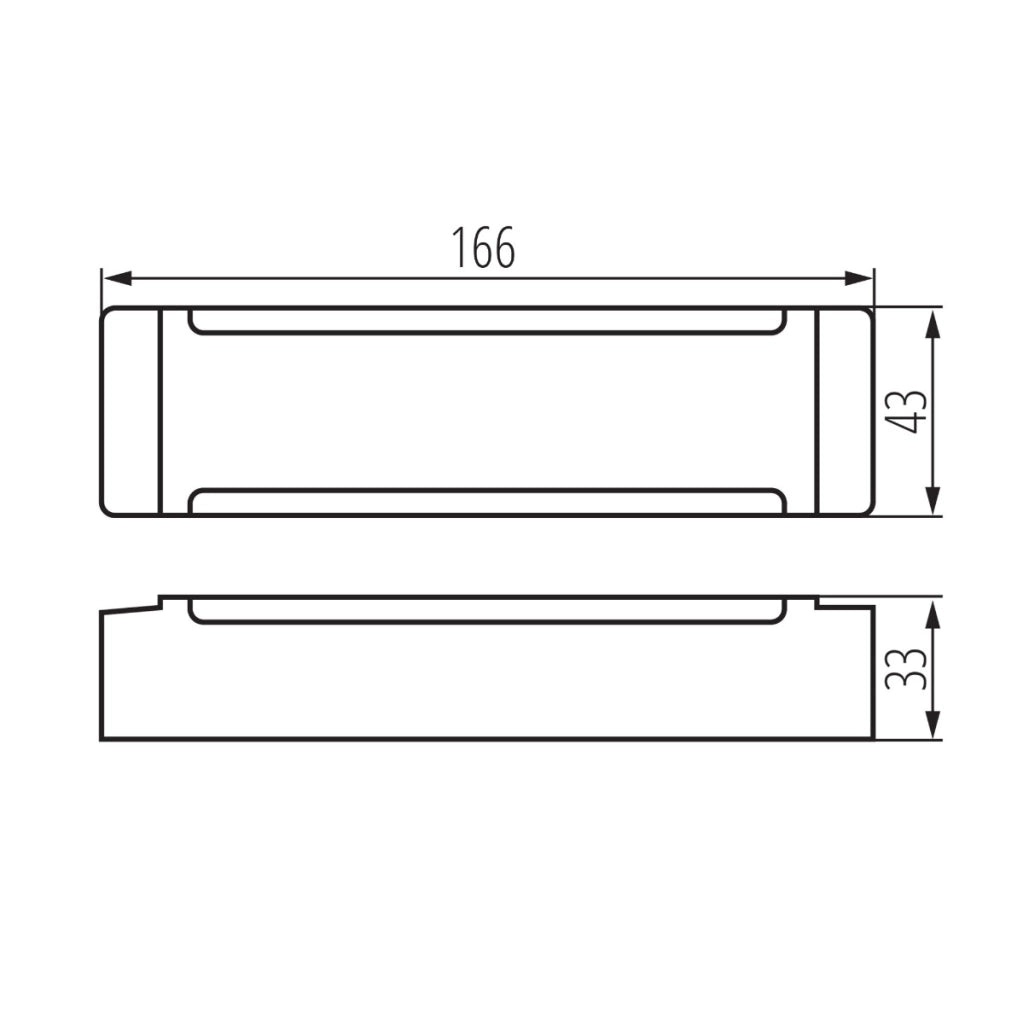 Alimentatore LED da incasso IP67 100W 12V Kanlux TRETO