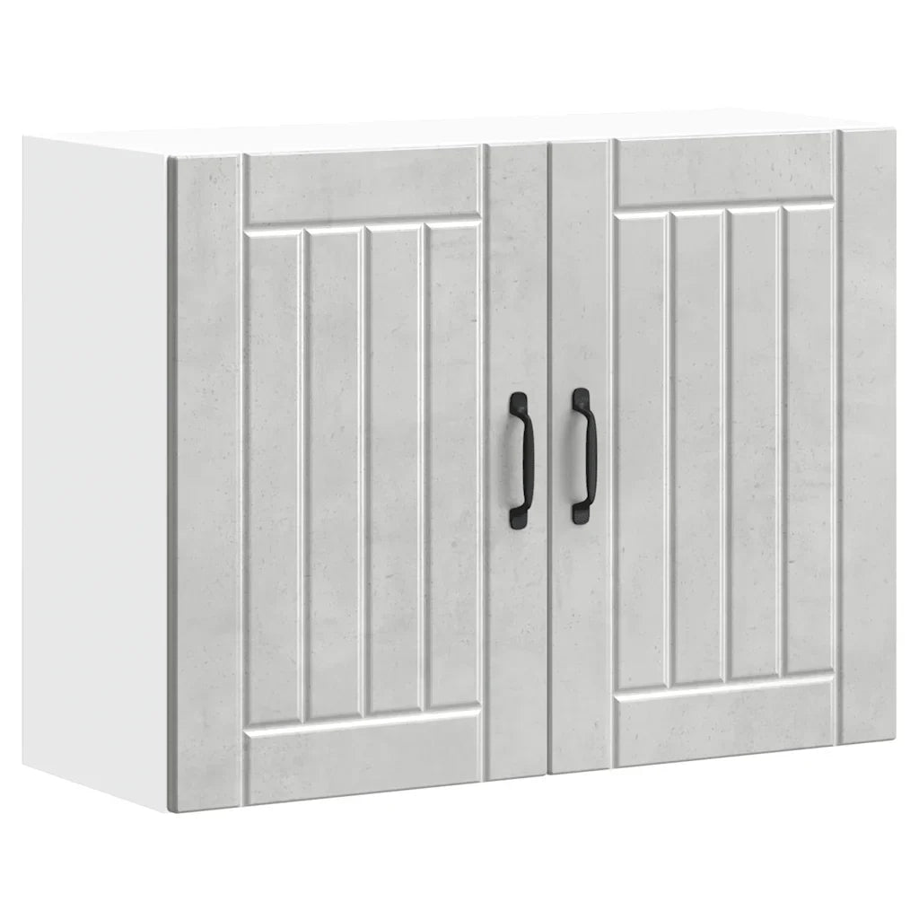 Pensile da cucina Lucca con spazio ottimizzato 80 x 31 x 60 cm legno composito grigio cemento 02_0050176