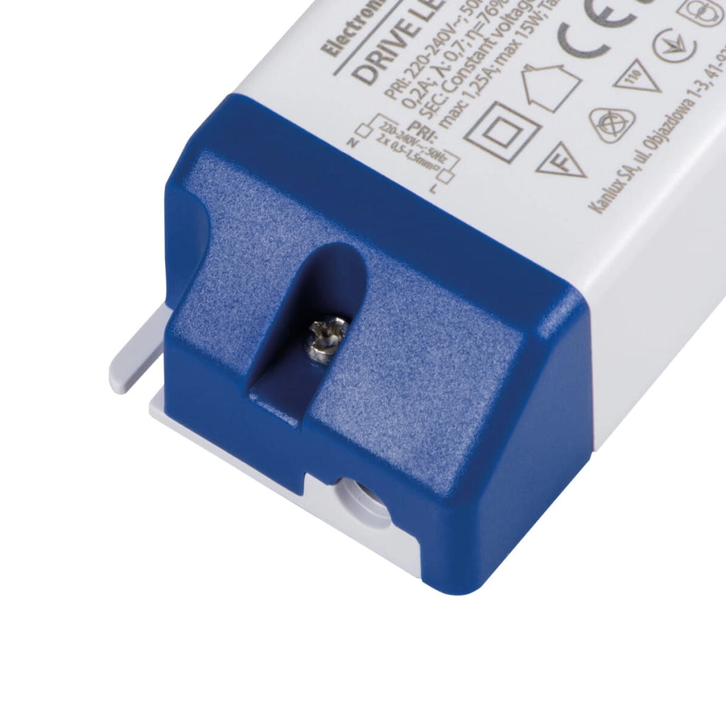 Alimentatore LED Kanlux DRIVE CV 15W 12V IP20 23861