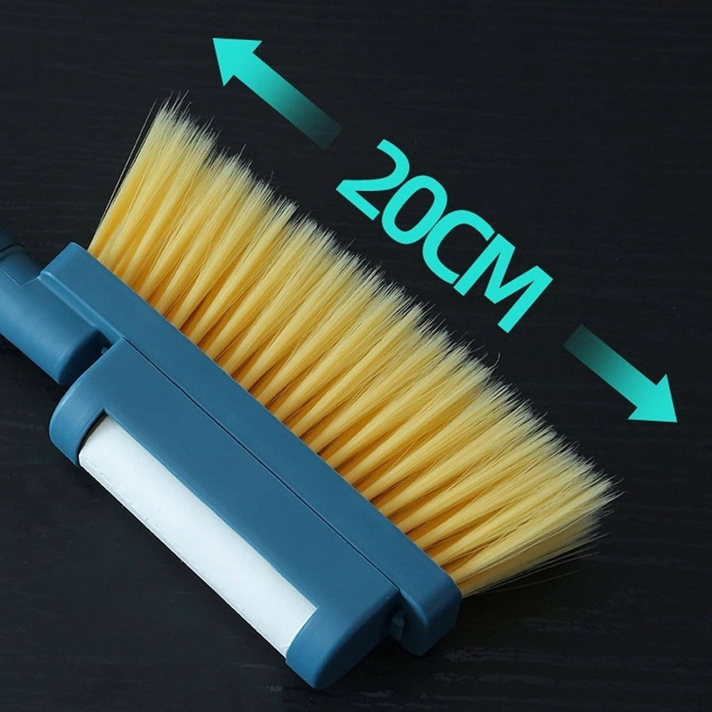Trade Shop - Spazzola Pulizia Letto Divano Scopa Manuale Setole Morbide Per Polvere Capelli -