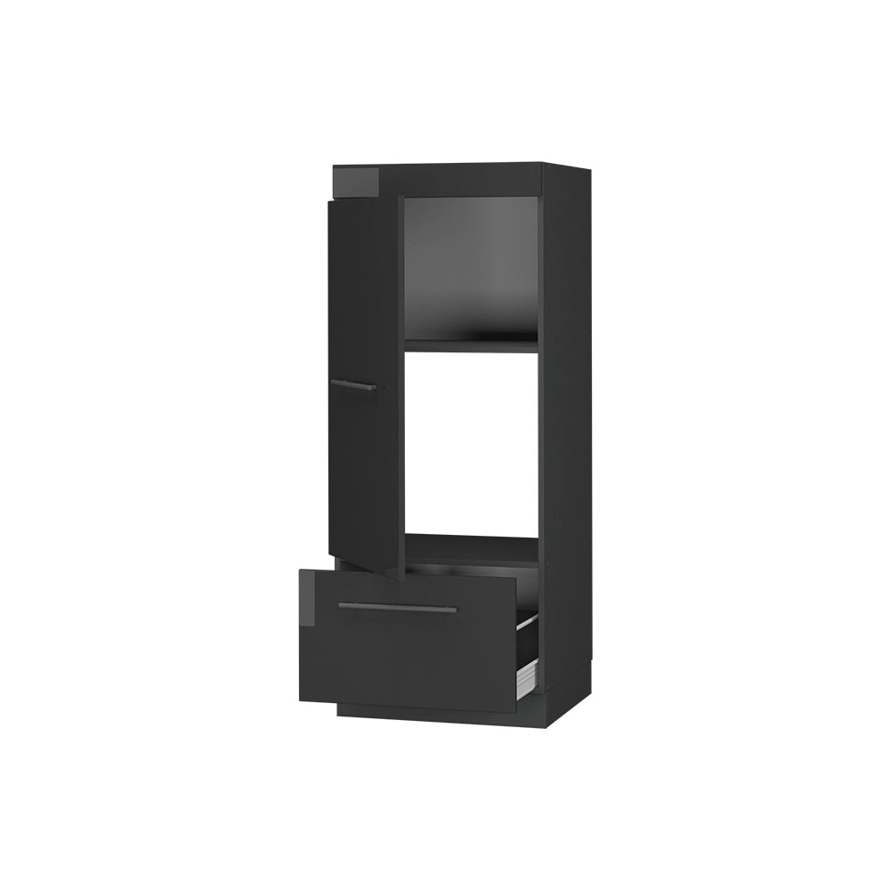 Vicco Set mobili bagno Antracite lucido 60 cm