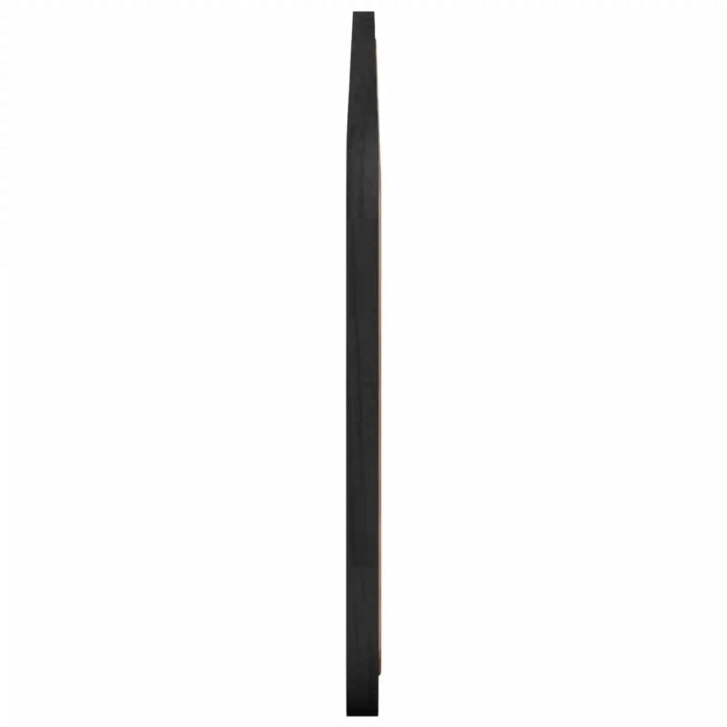 Testiera con testiera Nero 180 x 55 x 3 cm Rattan 42011572