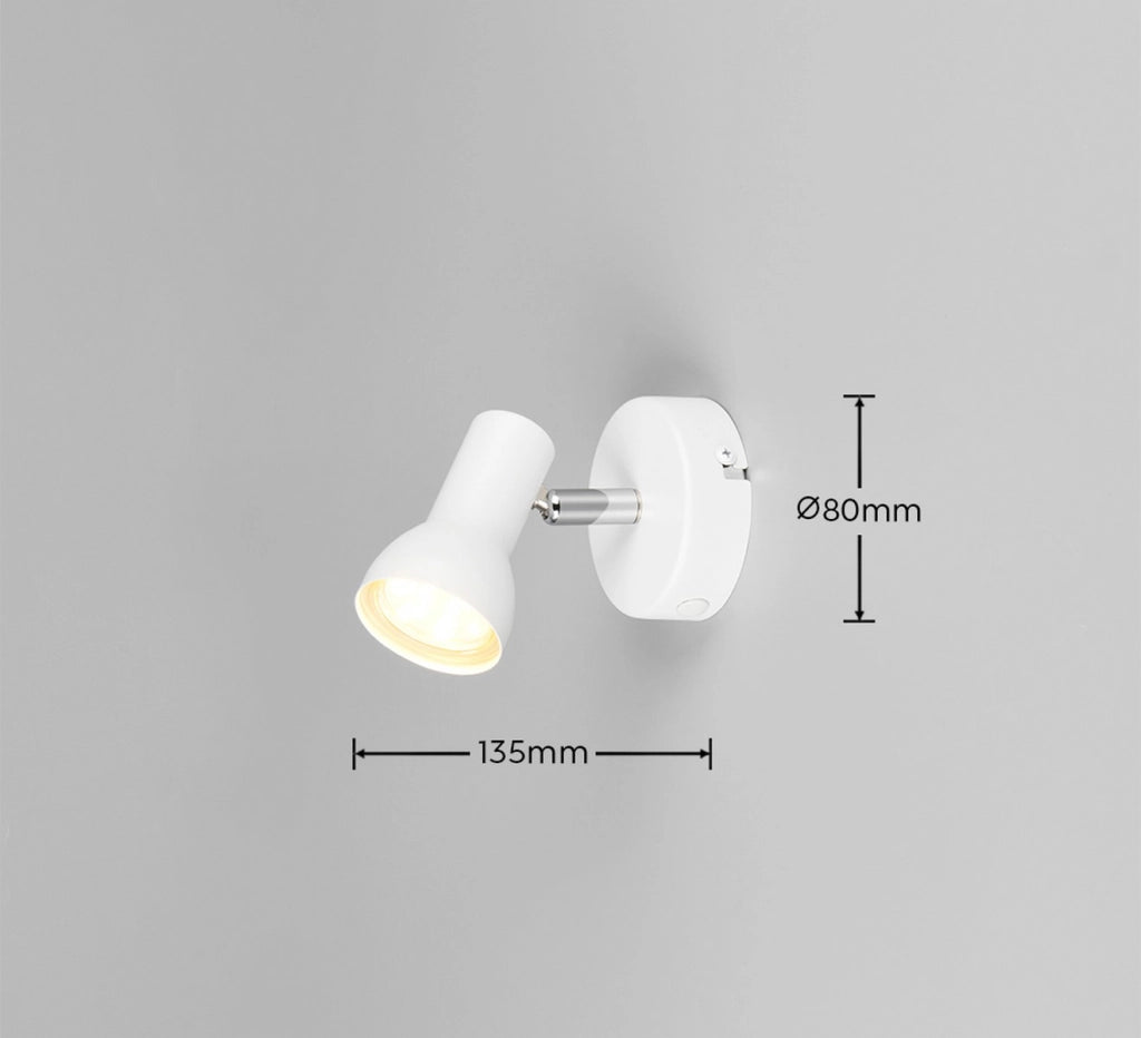 Lampadina LED sfera ambra E27 7W 1800K Trio