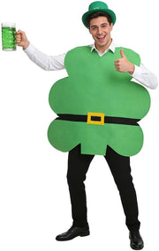 Costume da Babbo Natale Verde Design - Costume da Babbo Natale - Abito da St. Patrick - Costume per Adulto - Disegno di Maglione Comodo - Progetto di Maglione da Festa - Costume da Festa