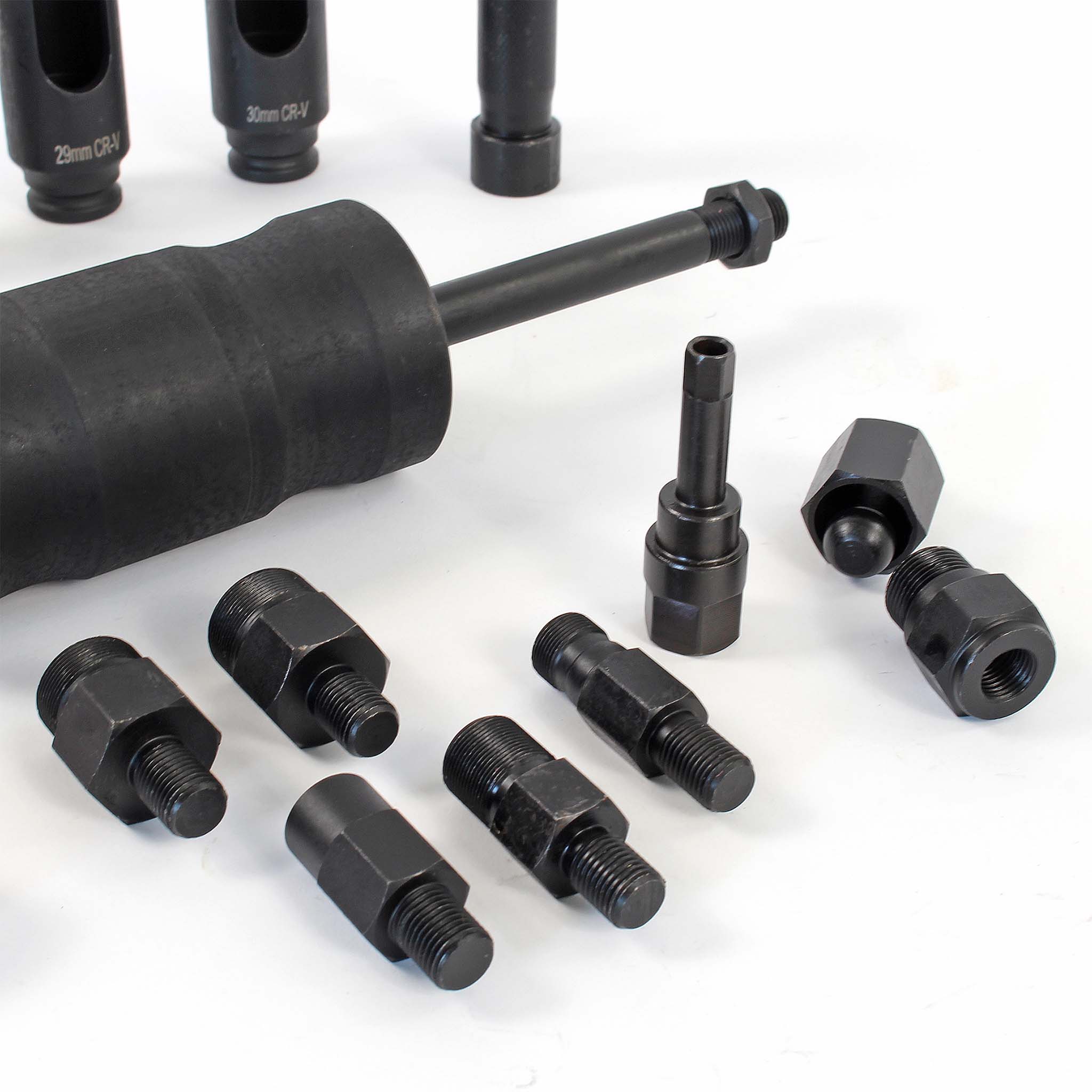 Set di estrattori per iniettori diesel Attrezzi per autoveicoli Con martello a scorrimento