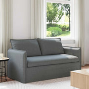 Divano Grigio scuro 156 x 82 x 85 cm Tessuto