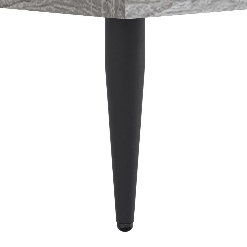 Giroletto senza Materasso Grigio Sonoma 180x200 cm Truciolato