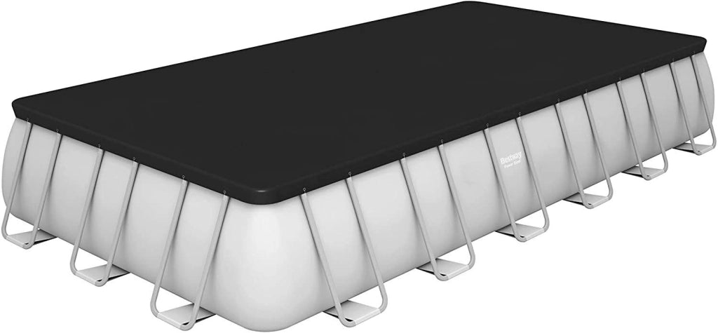 Piscina da Giardino rettangolare Bestway 56475 con struttura in acciaio